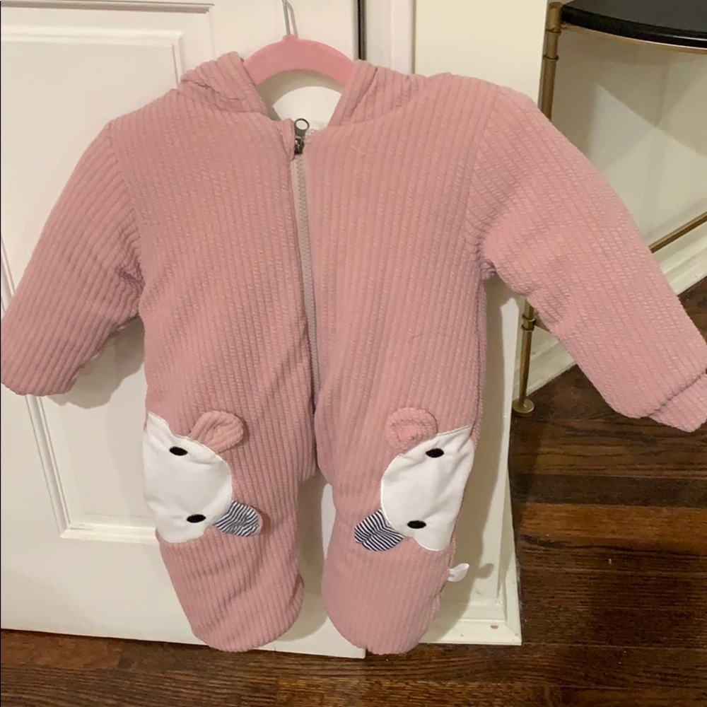 Very warm animal snowsuit size9m
